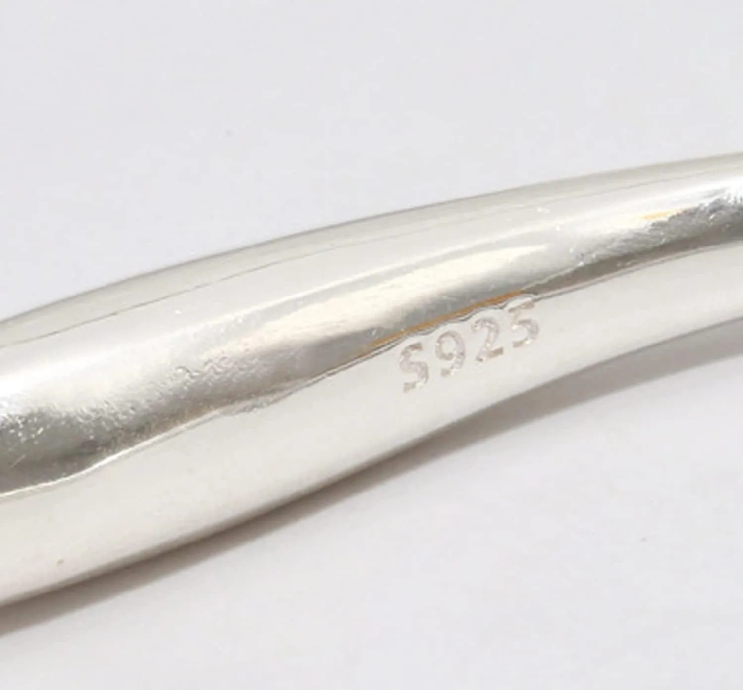 925 Sterling Silver Bracelets Open Adjustable Bangle Bracelet Teardrop Water Drop Cuff Bangles for Women