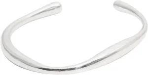 925 Sterling Silver Bracelets Open Adjustable Bangle Bracelet Teardrop Water Drop Cuff Bangles for Women