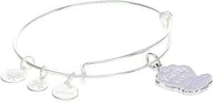 Alex and Ani SpongeBob The Krusty Krab Bracelet Shiny Silver One Size