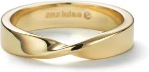 Ana Luisa Gold Rings for Women - 14K Gold Plated Rings for Women Non Tarnish - Trendy Stacking Ring for Everyday Wear - Twisted, Heart, Eternity Ring Styles - Hypoallergenic & Water-Resistant Jewelry