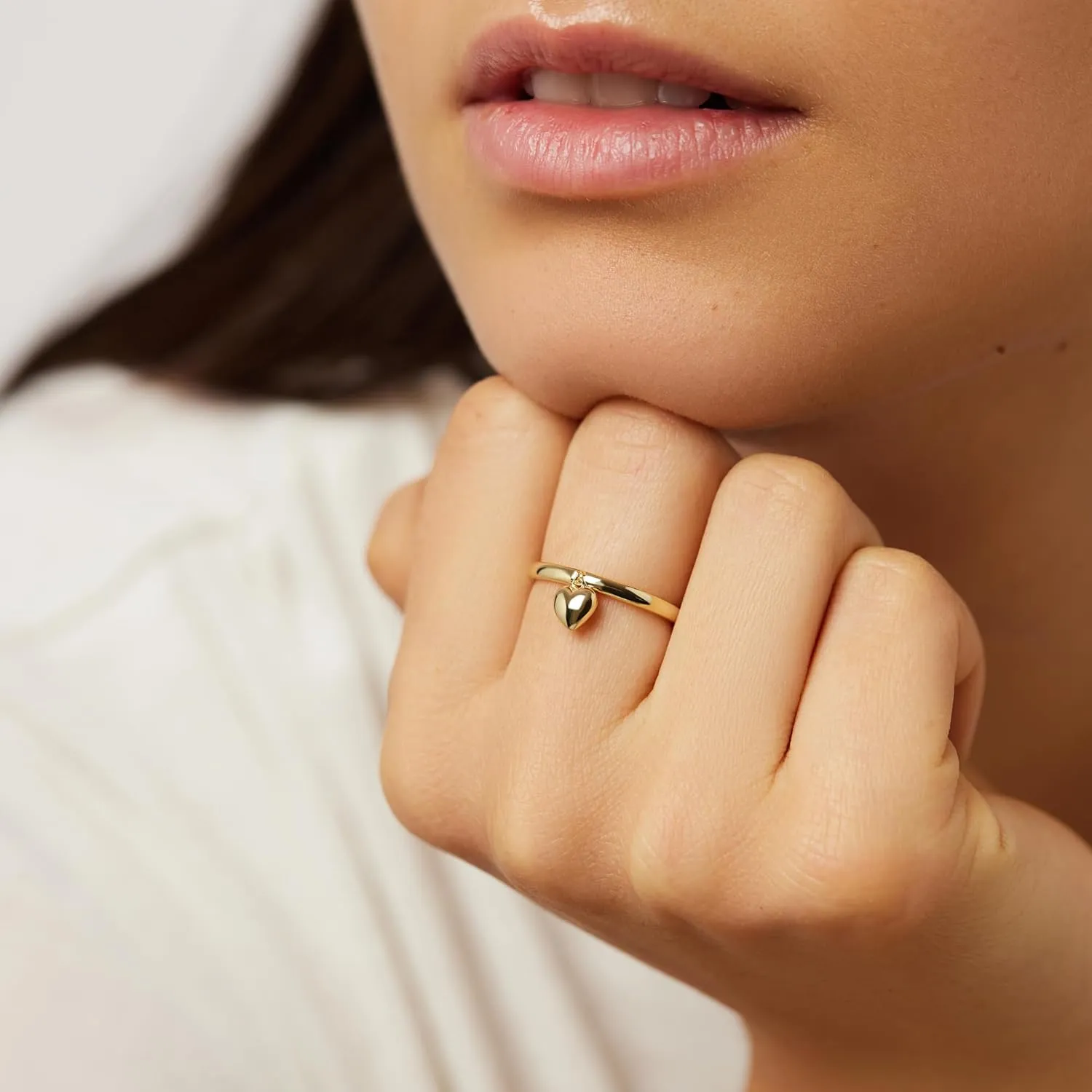 Ana Luisa Gold Rings for Women - 14K Gold Plated Rings for Women Non Tarnish - Trendy Stacking Ring for Everyday Wear - Twisted, Heart, Eternity Ring Styles - Hypoallergenic & Water-Resistant Jewelry