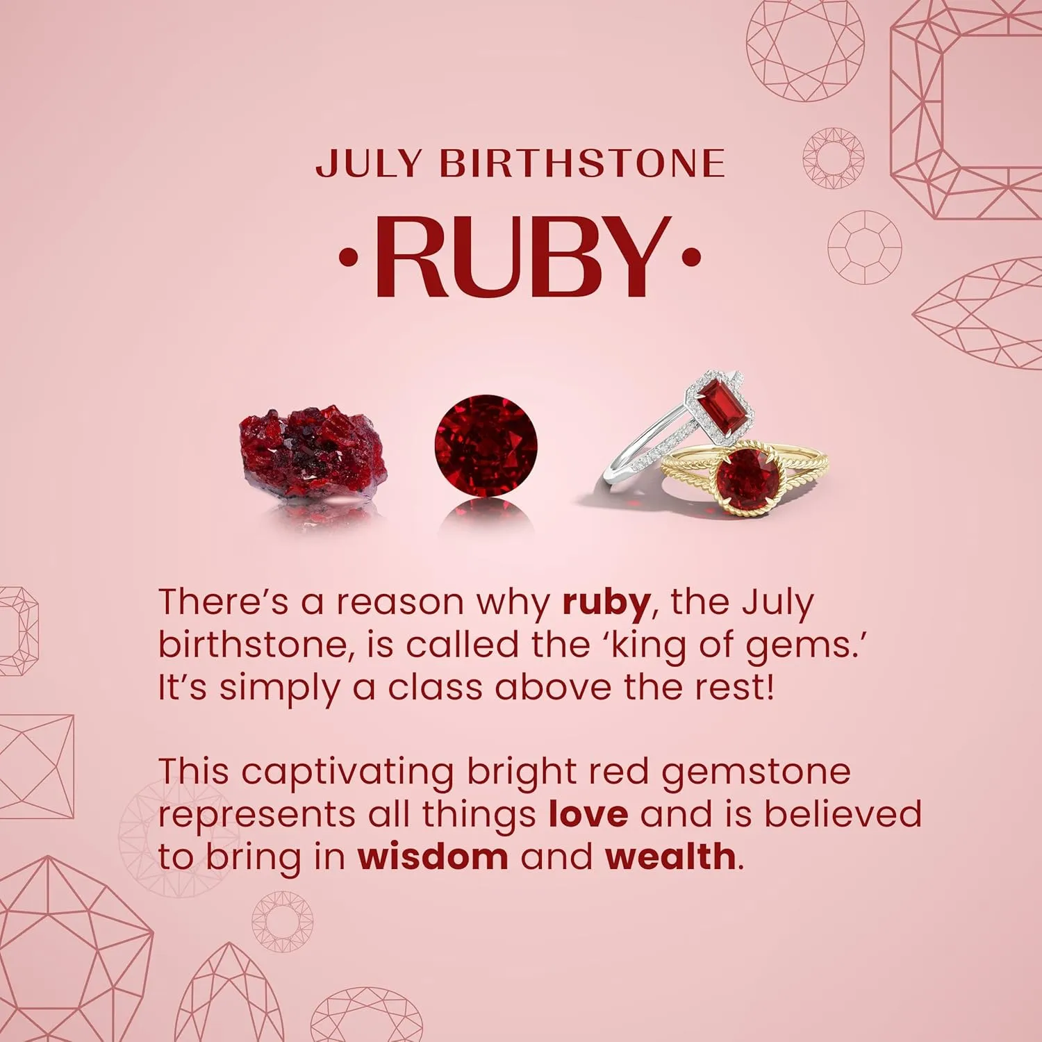 Angara Lab Grown Pear-Shaped Ruby Butterfly Engagement Ring in 14K Solid Gold/Platinum | July Birthstone, Birthday, Anniversary, Wedding Jewelry Gift for Women