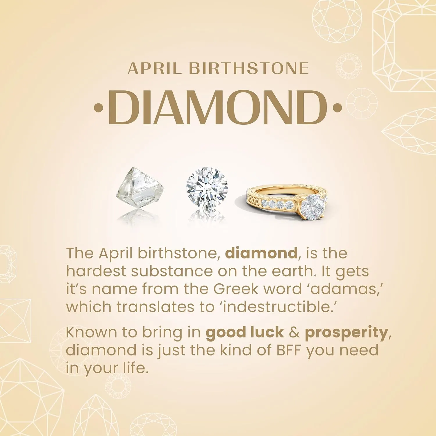Angara Lab Grown Vintage Style Pear Diamond Bypass Shank Engagement Ring in 14K Solid Gold/Platinum | April Birthstone, Birthday, Anniversary, Wedding Jewelry Gift for Women