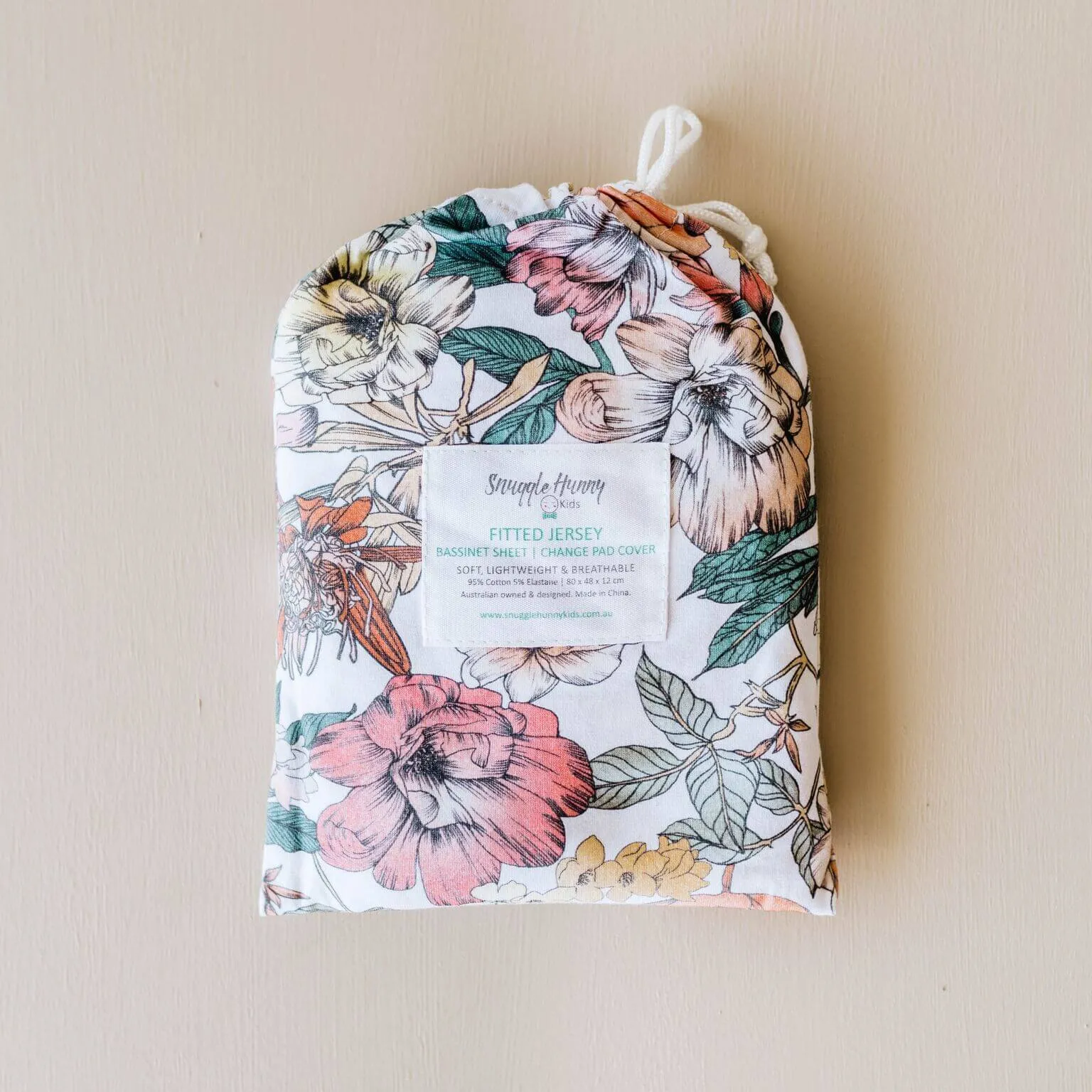 Australiana | Bassinet Sheet / Change Pad Cover