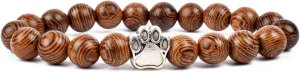 Bracelet Wooden Beads Balance Black Lava Rock Bangles Jewelry 8mm Natural Wood Women Prayer Jewelry Yoga Bracelets,29,21cm-8.3inch