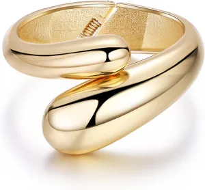 choice of all Gold Bangles for Women Chunky Gold Cuff Bracelet Gold Bracelets Non Tarnish for Women Trendy Jewelry Gifts