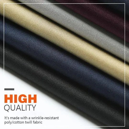 Classic Men's Trousers with Good Elasticity