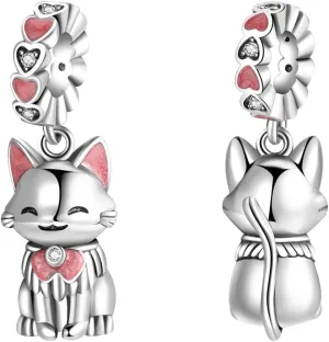 Cute Animal Charms for Bracelets and Necklaces 925 Sterling Silver Charms Jewelry Pendant Beads Charm Birthday Gift for Women Girls Mom Daughter