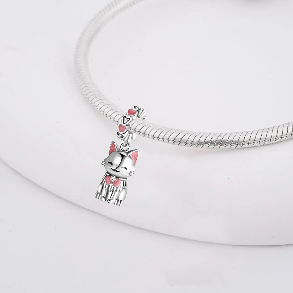 Cute Animal Charms for Bracelets and Necklaces 925 Sterling Silver Charms Jewelry Pendant Beads Charm Birthday Gift for Women Girls Mom Daughter