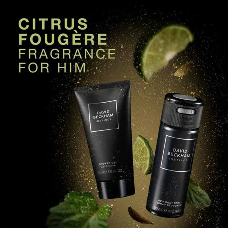 David Beckham Instinct - Shower Gel & Deodorant Gift Set