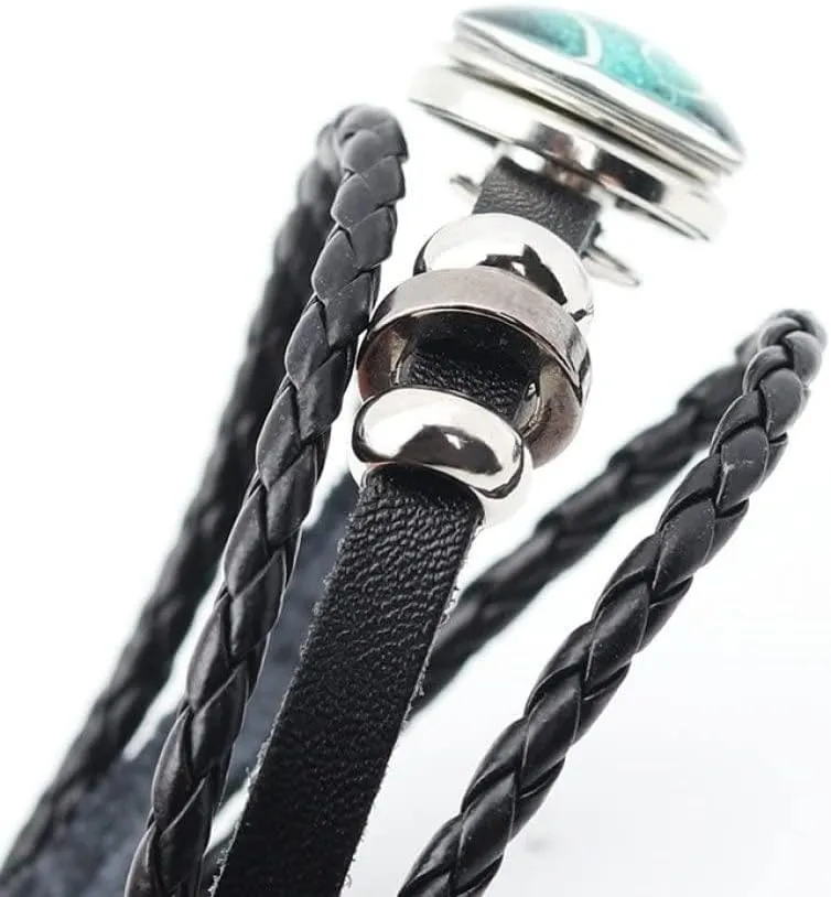 Fashion Zimbabwe Flag Braided Bracelet Adjustable Leather Woven Bangle Patriotic Jewellery Couple Wristband, U