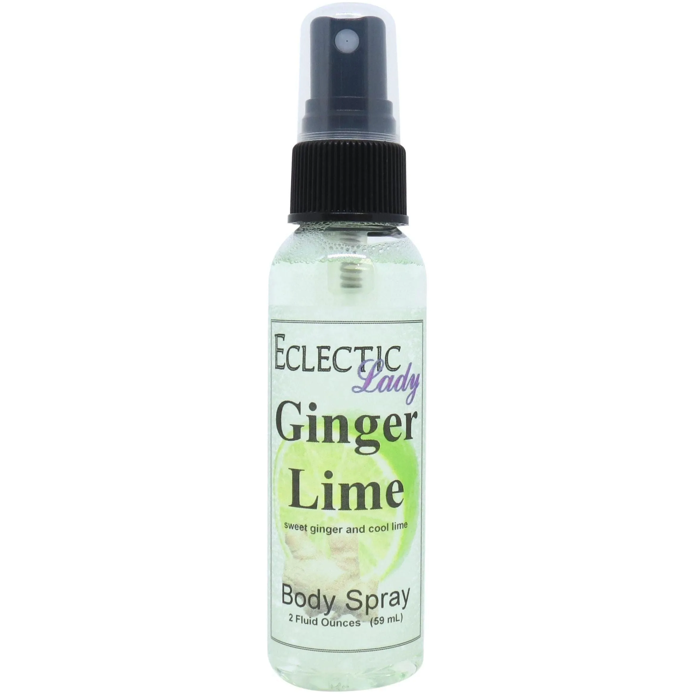 Ginger Lime Body Spray, Hydrating Body Mist for Daily Use
