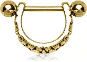 Gold Plated Daisy Ear Cuff Cartilage Earring