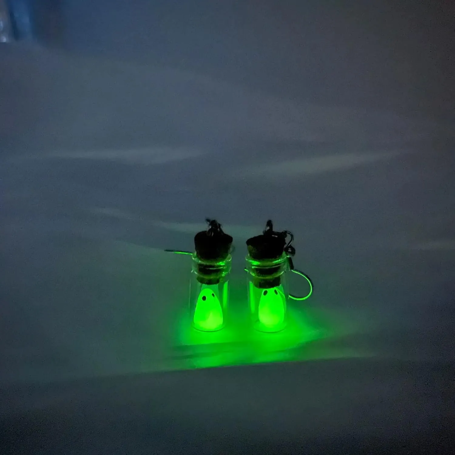 Halloween Pumpkin Spider Glow in the Dark Halloween ghost Earrings