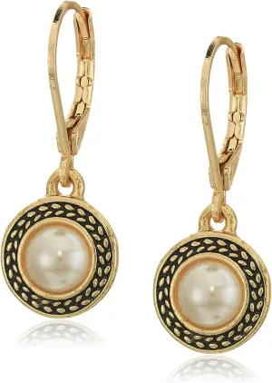 Handmade Bohemian Crystal Leverback Earrings for Women  Lightweight 925 Silver Plated Boho Dangle Teardrop Earrings Jewelry Gifts (Black, Blue, White Pearl)
