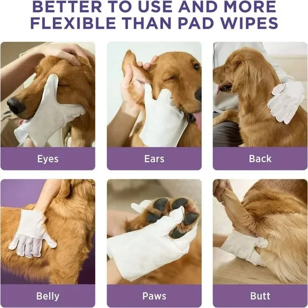 Hot Sale 49% OFFDeodorizing Pet Glove Wipes
