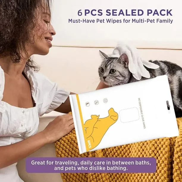 Hot Sale 49% OFFDeodorizing Pet Glove Wipes