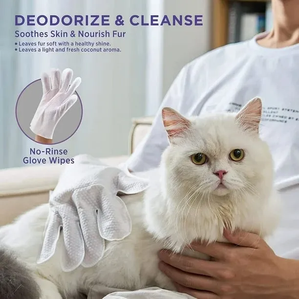 Hot Sale 49% OFFDeodorizing Pet Glove Wipes