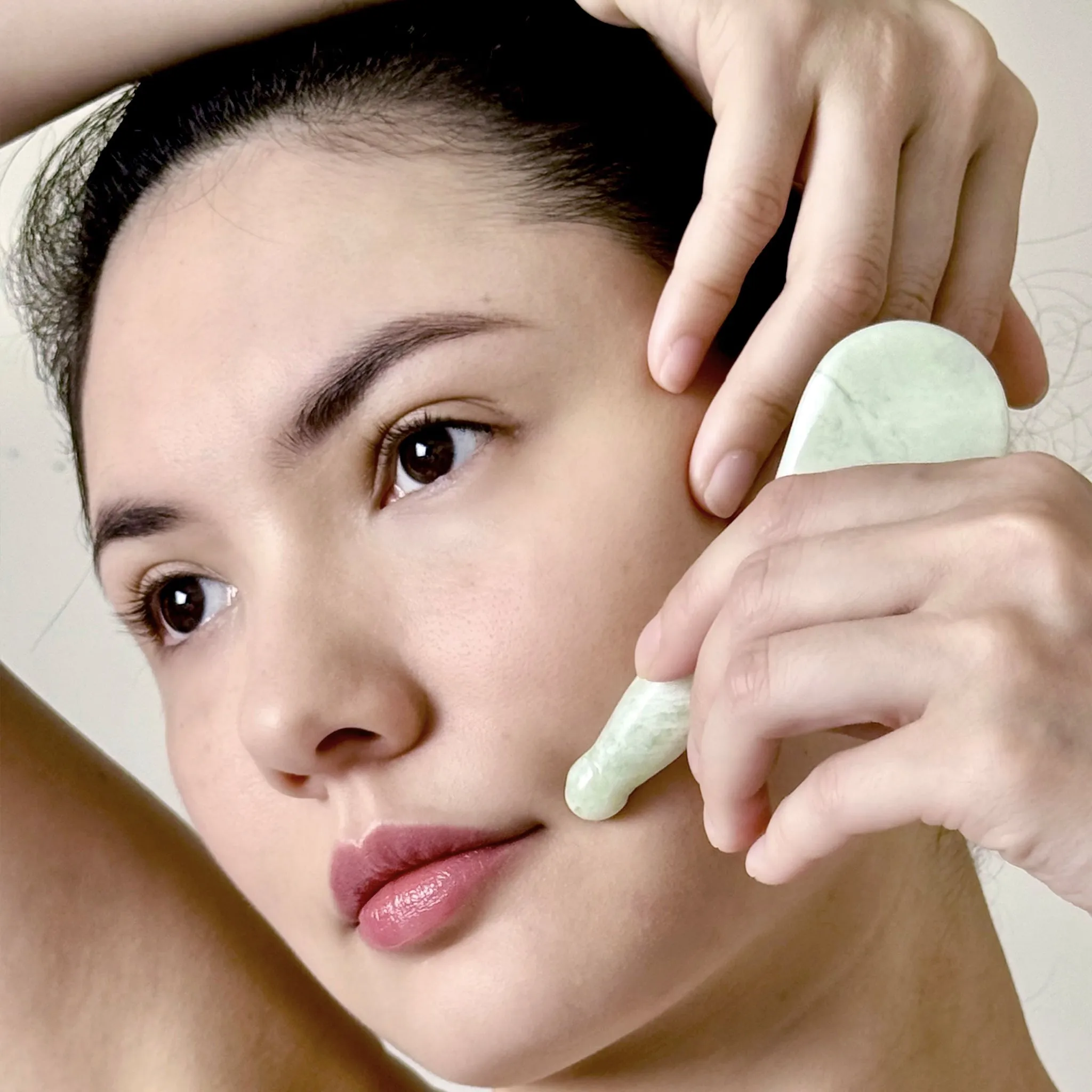 JADE BO JIN GUA SHA SPOON
