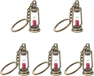 jojofuny 25 Pcs Hourglass Keychain Car Key Holder Car Keychain for Men Keychains for Car Keys Vintage Key Rings Retro Key Chain Nautical Hourglass Keychain Sand Timer Keychain Key Chains