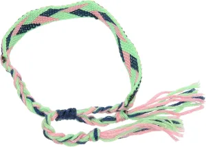 KICHOUSE Wave Bracelet Handmade Adjustable Friendship Bracelet for Teen Cute String Anklet Present for Birthdays and Holidays Symbol of Friendship Artisan Crafted