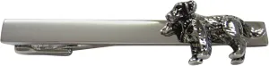 Kiola Designs Textured Labrador Dog Square Tie Clip