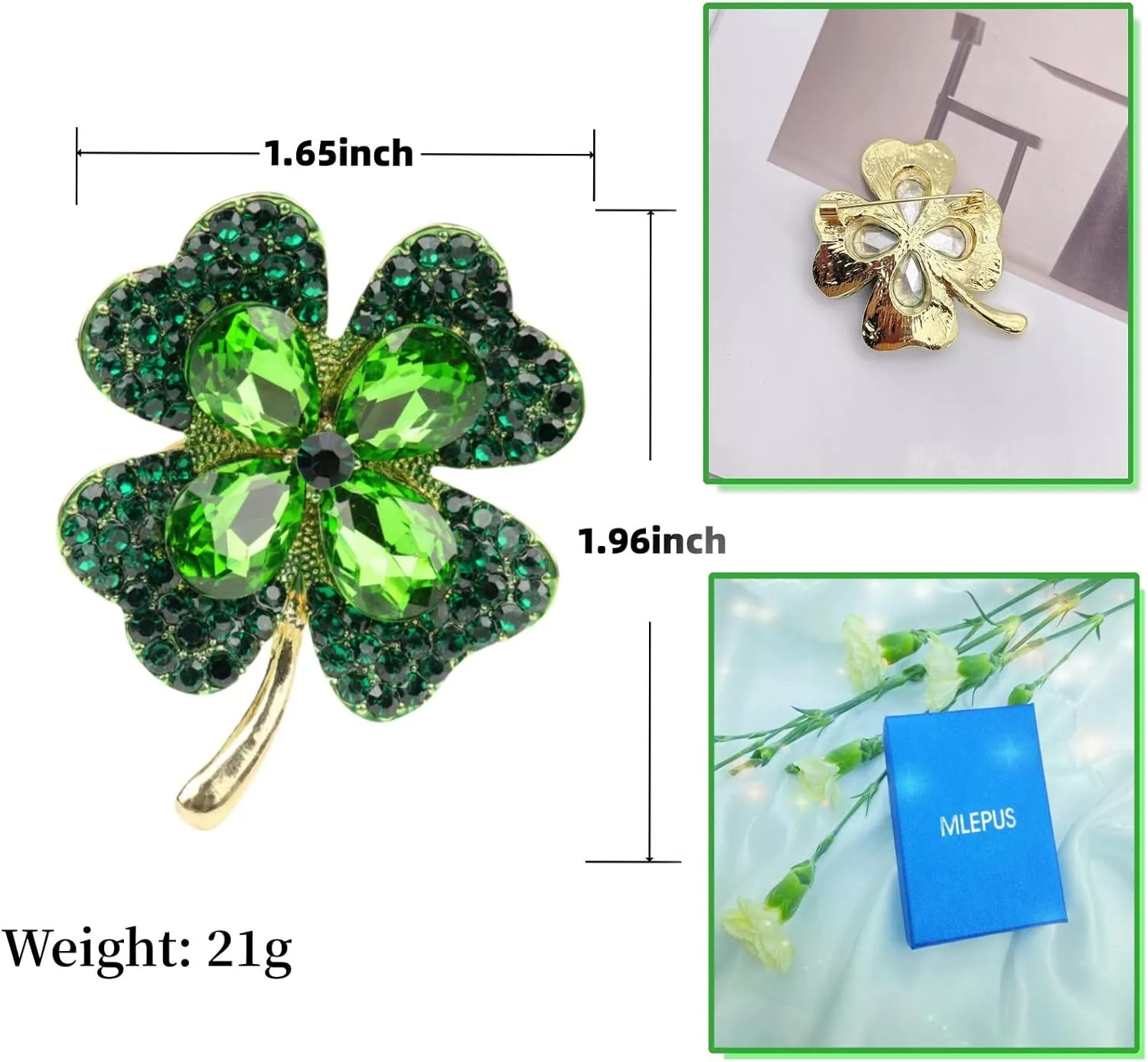 Lavender flower brooch crystal rhinestone tulip brooch elegant accessories jewelry women brooches and pins fashion jewelry wedding flowers lapel pin