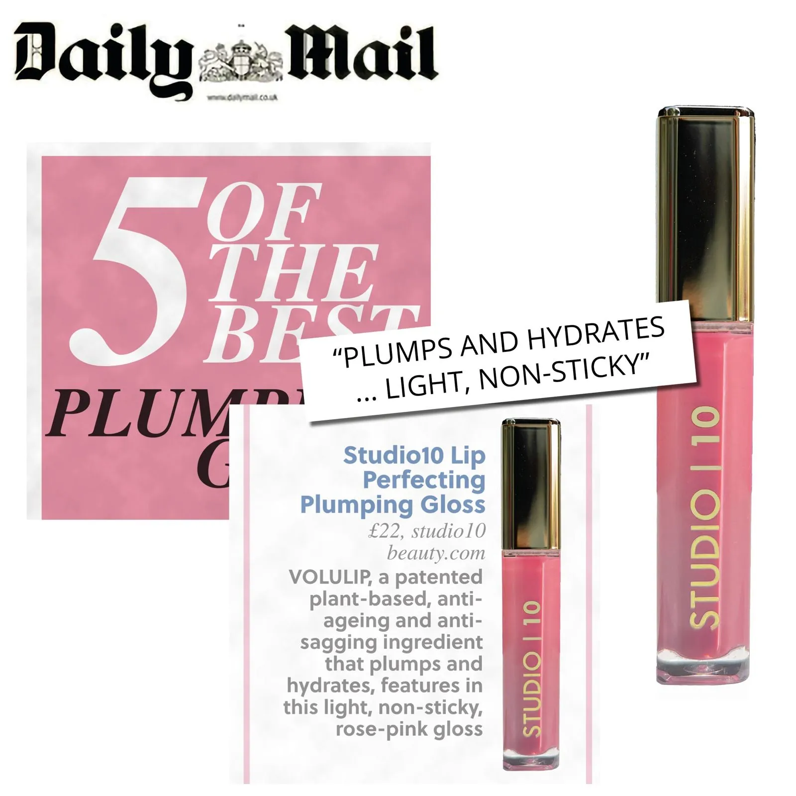 Lip Perfecting Plumping Gloss