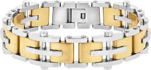 Men's Stainless Steel Link Bracelet Modern Elegance & Durability Choice of Colors