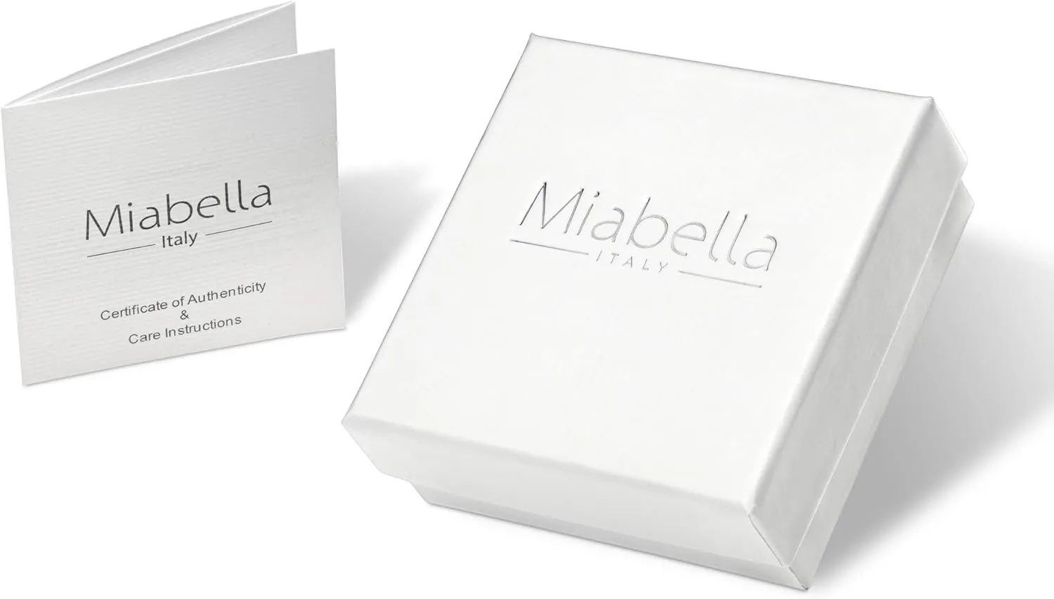 Miabella 18K Gold Over 925 Sterling Silver 2.5mm High Polished Knife Edge Hoop Earrings for Women Made in Italy