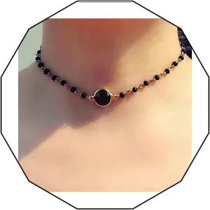 Olbye Rainbow Moonstone Necklace Choker Simple Necklace Personalize Everyday Necklace Jewelry for Women