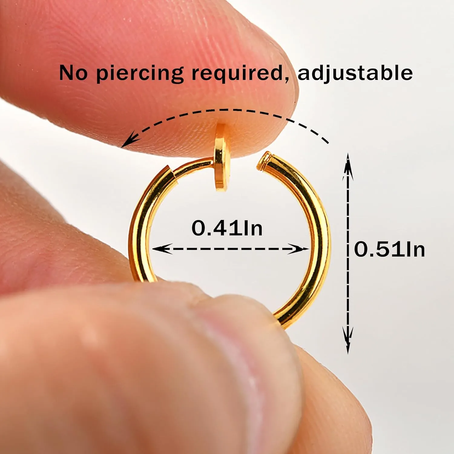 Potara Ball Anime Dragon Earrings Goku Z Black Nickel Free Clip On Nature Crystal Hoop Hypoallergenic for Men Women (Green long)