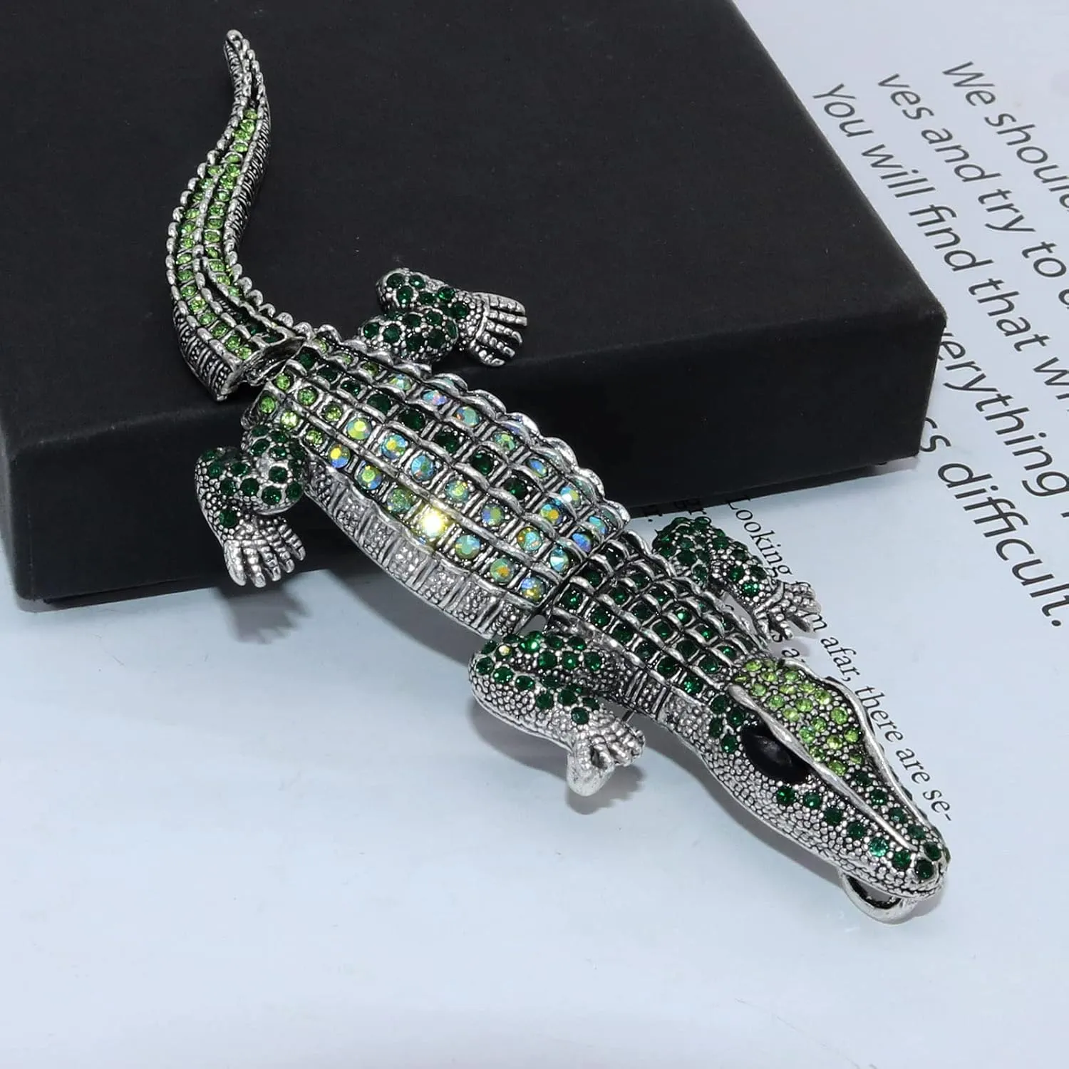 Pretty Animal Brooches Rose Gold and Platinum Plated Full Shining Crystal Brooch Pink Cat's Eye Brooch Pins