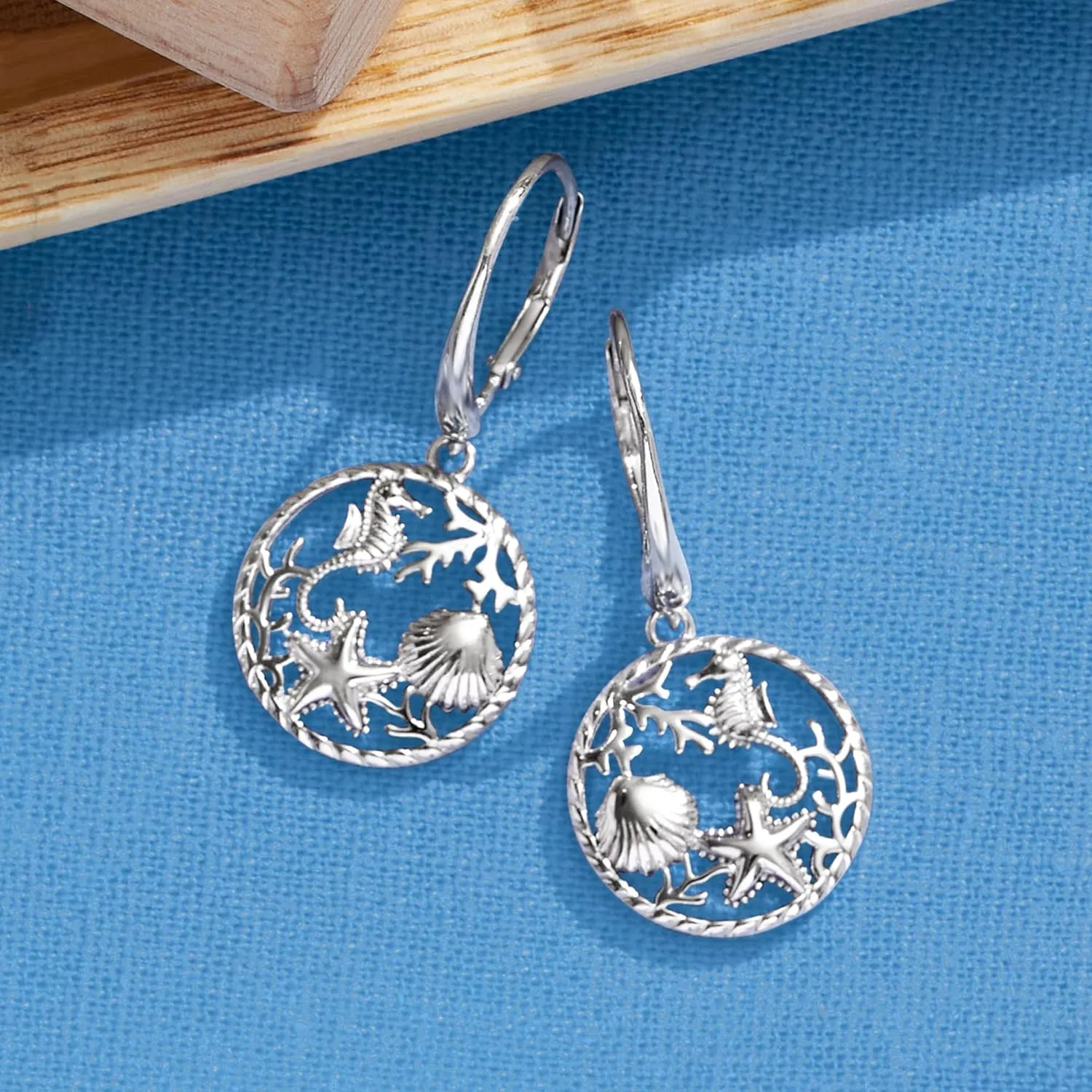 Ross-Simons Sea Life Drop Earrings
