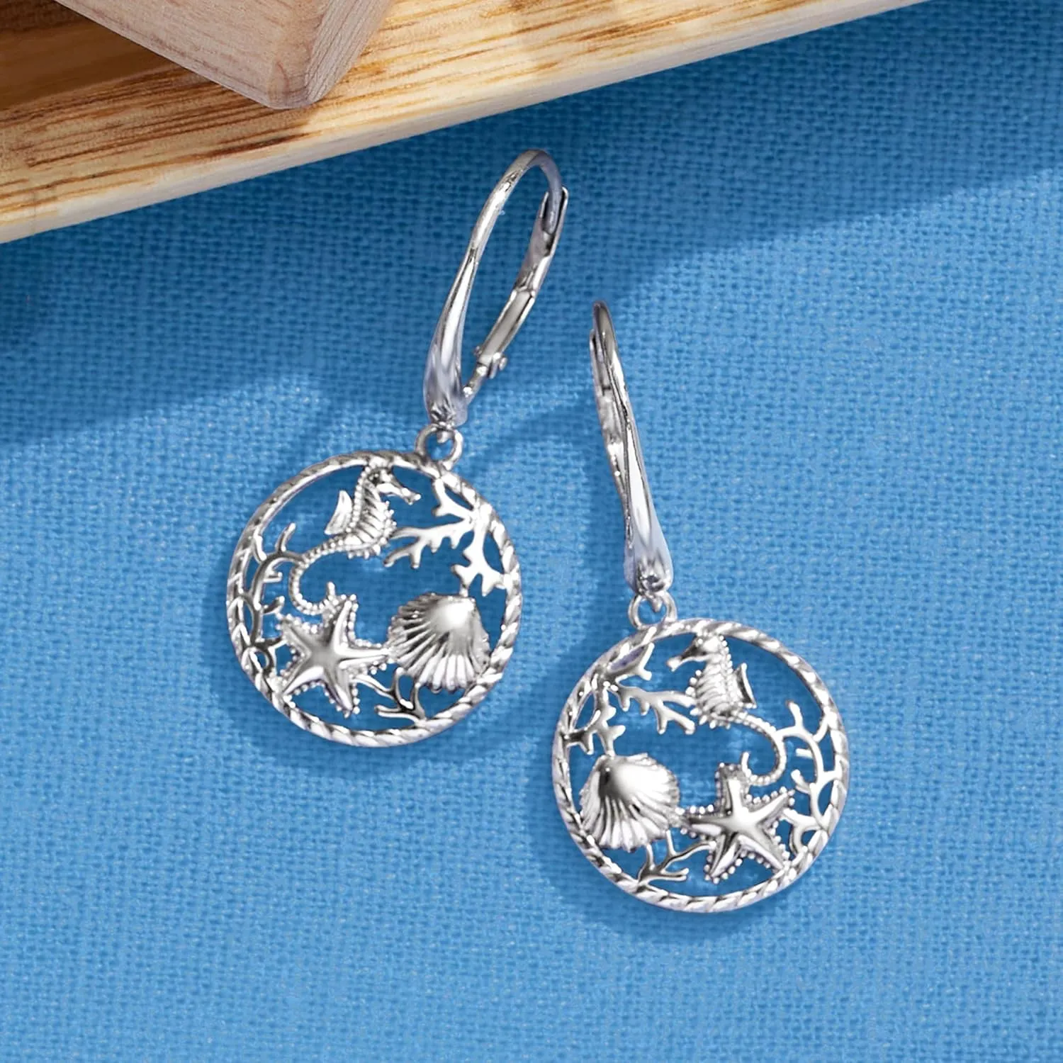 Ross-Simons Sea Life Drop Earrings