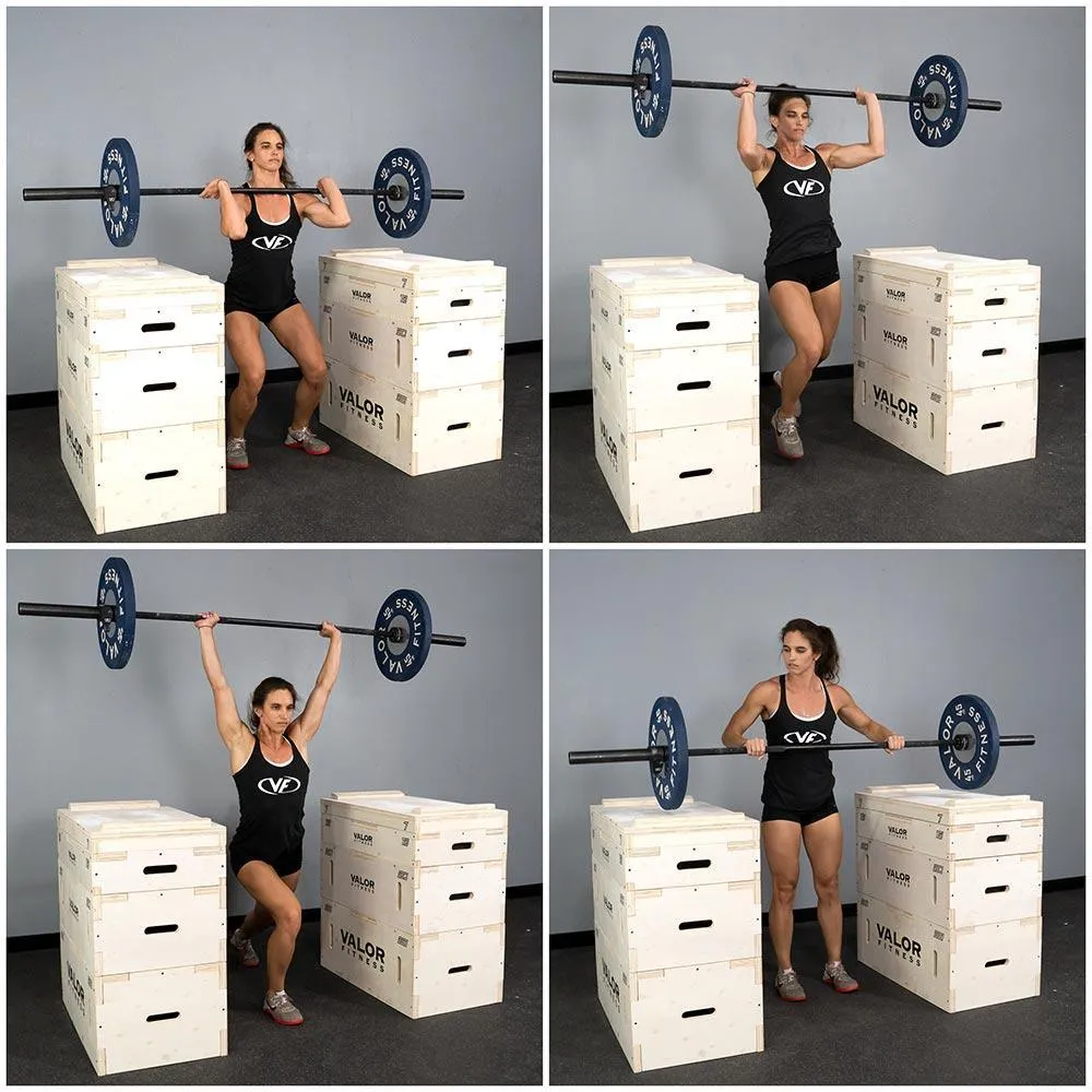 Stackable Wood Jerk Blocks
