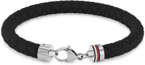 Tommy Hilfiger Men's Jewelry - Silicone Bracelet, Lobster Closure - Colorful Design - Casual, Everyday Style - Gift for Him