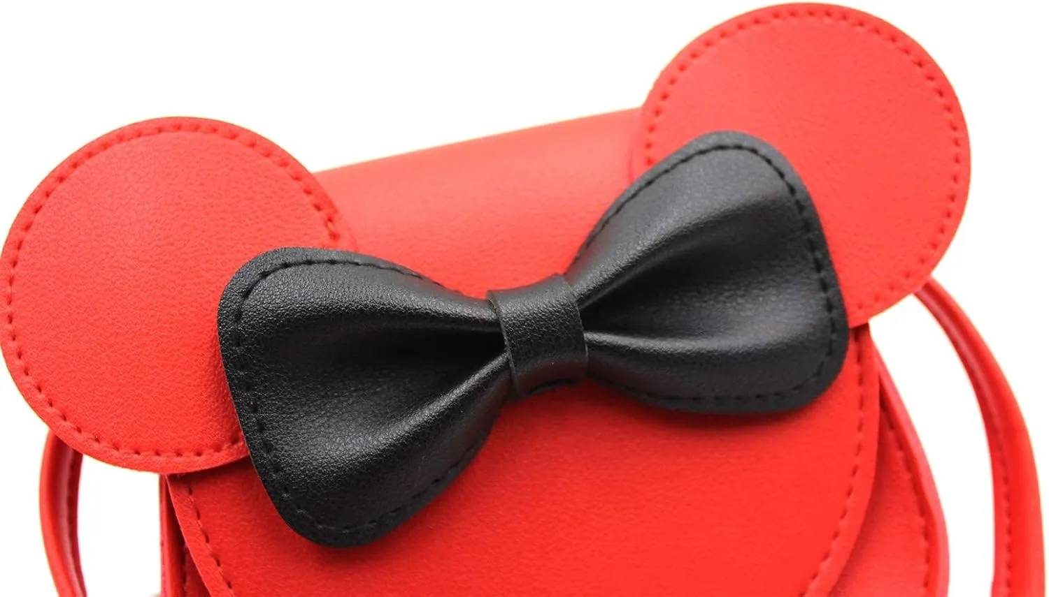 ZGMYC Little Girl's Cute Bowknot Crossbody Purse Cartoon Mouse Ears Shoulder Handbag